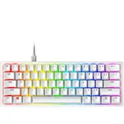 Klawiatura Razer Raze Huntsman V3 Pro Mini klawiatura gamingowa, Analogowy optyczny Gen 2 - Iso De, biały  Rz03-04992000-R3G1 8887910072134