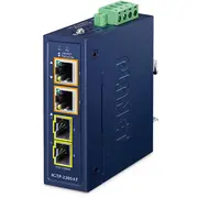 Optiskās šķiedras pārveidotājs Planet Ip30 Kompakta izmēra 2-Portu Igtp-2205At tīkla Blue  4711605284417
