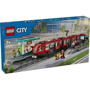 Lego 60423 City Straßenbahn mit Haltestelle  5702017589190