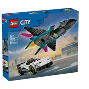 Lego 60489 City Jet vs Car Konstruktors  5702018056820