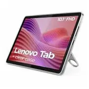 Lenovo Tab Tb311Fu Planšetdators 10,1 / 4Gb 128Gb Luna Grey  Caurspīdīgs maciņš Zaeh0055Es 0198154671013