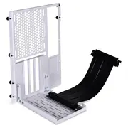 Lian Li O11Dmini-1W-4 Mini Riser Card  Pci-Slot-Blende - Pcie 4.0, 200Mm, weiß Geli-855 4718466009869