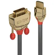 Lindy Hdmi an Dvi-D Single Link Kabel Gold Line 1M  36194 4002888361941 85444290