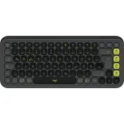 Logitech Pop Icon Keys - Tastatur kabellos Bluetooth Le Qwertz Deutsch Graphite, grün 920-013059  5099206127340 21238509