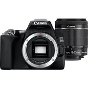 Lustrzanka Canon Eos 250D Ef/Ef-S 18-55 mm F/4-5.6 Is Stm Black  3454C002 8714574661193