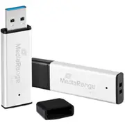 Mediarange High performance 128 Gb Silber/Black, Usb-A 3.2 Gen 1  Mr1902 4260664872061