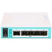 Mikrotik Crs106-1C-5S network switch Gigabit Ethernet 10/100/1000 Power over Poe White  4752224000101 Swtmkrzar0001