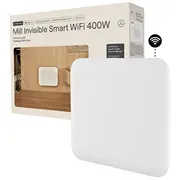 Mill Invisible Smart Wifi sildītājs  Pa400Wifi4 paneļa 400 W piemērots telpām līdz 4-6 m² White Ipx4 7090019825308