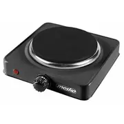 Mini cepeškrāsnis Mesko  Hob Ms 6508 Number of burners/cooking zones 1, Black, Table top, Electric 5908256839014