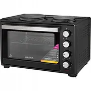 Mini cepeškrāsns Brock ar konvekciju un divām sildvirsmām To 4802 Bk 48L 2000W 4752131002267 