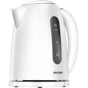 Mpm Mcz-85 Elektriskā tējkanna 1.7L 2200W Balta  5901308015404