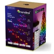 Nanoleaf Holiday String Light - świąteczne lampki choinkowe wenętrzne/zewnętrzne 20M 250 Led w tym kontroler Technologia Matter Black  Nf084K02-20Xls 4897105336822 20864871310
