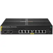 Pārslēdzējs Hp Hpe Aruba Networking Cx 6000 8P 10M/100M/1G Class4 Poe 2P Sfp 1G 67W pārslēdzējs - pārvaldāms 8 x 10/100/1000  2 Gigabit Uplink montāžai skapī, pie sienas 67 W Bto S4R23AAbb 5902002369138