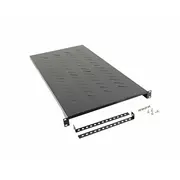 Lanberg Półka do szaf 19 1200Mm 1U czarna  Ak-1013-B 5901969424560 Net-Pra-Lbg-052