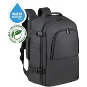 Plecak Rivacase do notebooka 17,3 Eco Tegel 8465, czarny, wodoodporny  Rc8465Bk 4260709011509