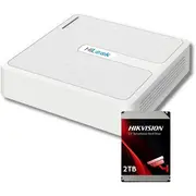 Rejestrator Ip Hilook 8 kanałowy 4Mp Nvr-8Ch-H/8P Poe z dyskiem 2Tb  D