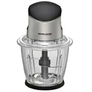 Rommelsbacher Zerkleinerer Mz 500 Edelstahl/Black, Watt, Glasbehälter 1,5 Liter  4001797854308