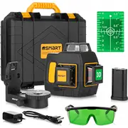 Smart365 lāzera līmeņrādis 3X360, 40M, green tālvadība, Bluetooth  06-03040Gb 5901769688230