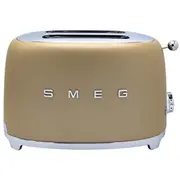 Smeg Tsf01Chmeu Toaster Champagne  8017709290832