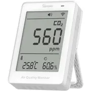 Gaisa kvalitātes mērītājs Wifi Lcd Sonoff Airguard Co2 Sawf-08P  6920075743258 69003