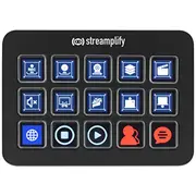 Streamplify Streaming Deck One Stream Controller - Black  Tvsp-019 4251442510992 Spud-Do20A01.11