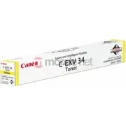 Toner Canon C-Exv34 Yellow Oryginał  Cf3785B002 4960999672007