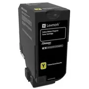 Toner Lexmark 74C20Y0 Yellow Oriģināls Etlex74C20Y0000 