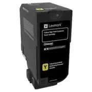 Toner Lexmark 84C2Hye Yellow Oriģināls  0734646608855