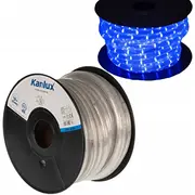 Ventilators Kanlux Givro Led gaismas virtene 30M-Bl 2W/M 9,5Lm/M Blue Ip65 30M ruļļa Uv izturība caurplūdes barošana 38588  5905339385888