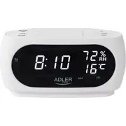 Adler Ad 1186W Led Modinātājpulkstenis ar termometru