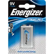 Baterija 9V Varta Ultra Lithium litija E-Block 6122 6Lr61/6F22/9V iepakojumā 1 gb. Bat9.L.v1