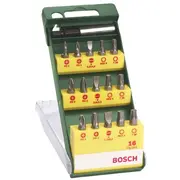 Bosch 16-Daļīgs Skrūvgriežu Uzgaļu Komplekts 2607019453