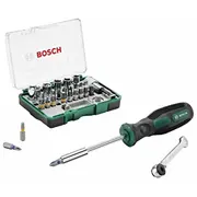 Bosch 27-Daļīgs uzgaļu komplekts ar rokas skrūvgriezi 2607017331