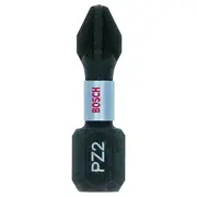 Bosch Skrūvgrieža uzg.PZ2 /L25 10 gab./ Impact 2607002804