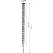 Bosch Triecienurbis Sds plus-7X 25X400X450Mm, 1Gab. 2608900151