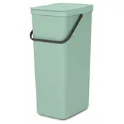 Brabantia atkritumu tvertne Sort Amp Go, 40 l, Jade Green 212826