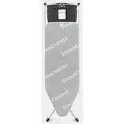 Brabantia Gludināmais dēlis ar tvaika savākšanu 124X45Cm, St control 220944