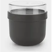Brabantia Make  Take brokastu trauks, 0.5L, dark grey 204180