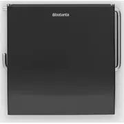 Brabantia tualetes papīra turētājs, Matt Black - 108600