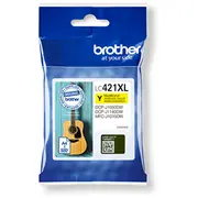 Brother Lc421Xly Ink Cartridge, Yellow