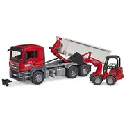 Bruder Man Tgs konteinervedējs  mini traktors Schäffer 03767
