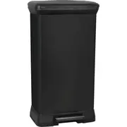 Curver Pedāļspainis metalizēts Deco Bin 50L melns 0802162929