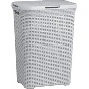 Curver Veļas kaste Natural Style 60L gaiši pelēka 0800707099