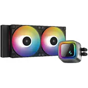 Deepcool Ls520 S Digital Liquid Cpu Cooler Zero Dark R-Ls520-Bknnmm-G-1