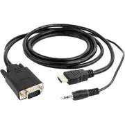 Gembird Hdmi - Vga Adapter 1.8M A-Hdmi-Vga-03-6