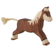Holztiger Koka Figūriņa - Zirgs Tumši Brūns 15,3 cm 80034