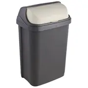 Keeeper Atkritumu spainis ar rotējošu vāku 10L Rasmus 25,5X19X39Cm grafīta krāsā 0610453826