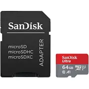 Memory Micro Sdxc 64Gb Uhs-I/W/A Sdsquab-064G-Gn6Ma Sandisk