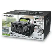 Muse M-182 Rdc Stereo Radio Cd Cassette Recorder M-182Rdc