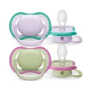 Philips Avent māneklītis Ultra Air Neutral, 0-6M 2 gab, meitenēm - Scf085/24